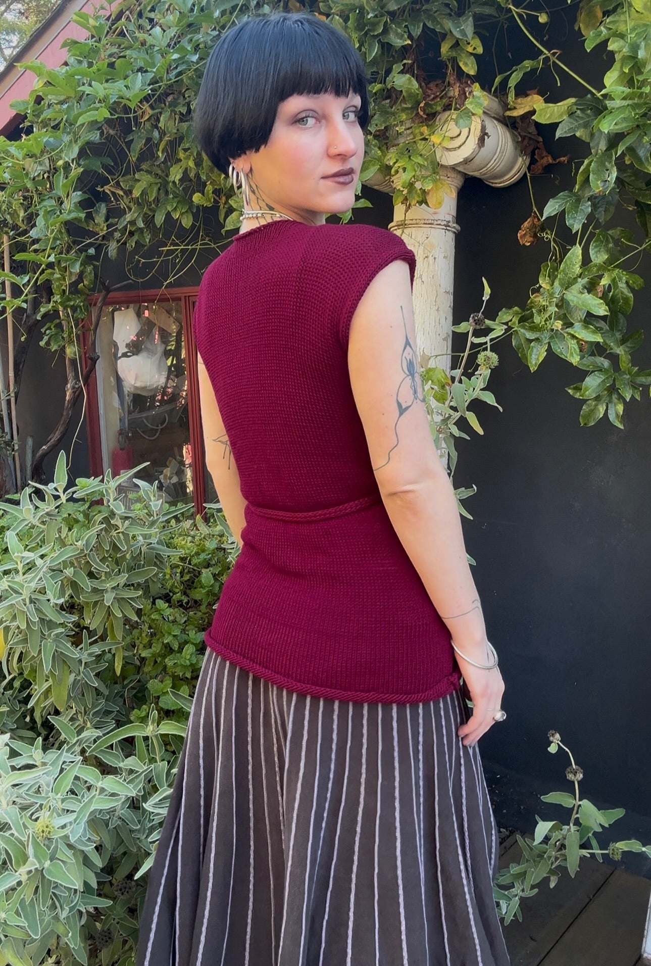 Amaryllis Knit Tunic Top