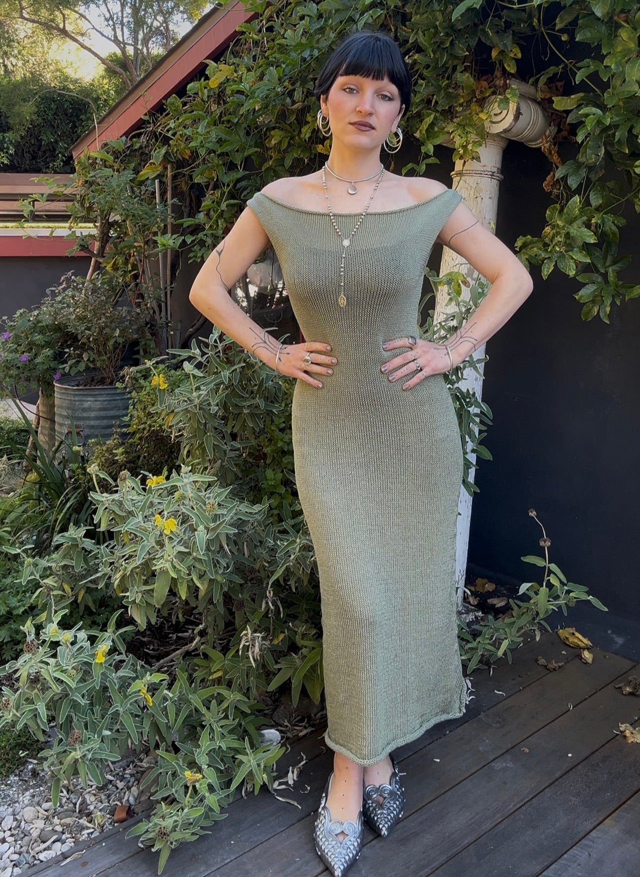 Masuria Knit Maxi Dress