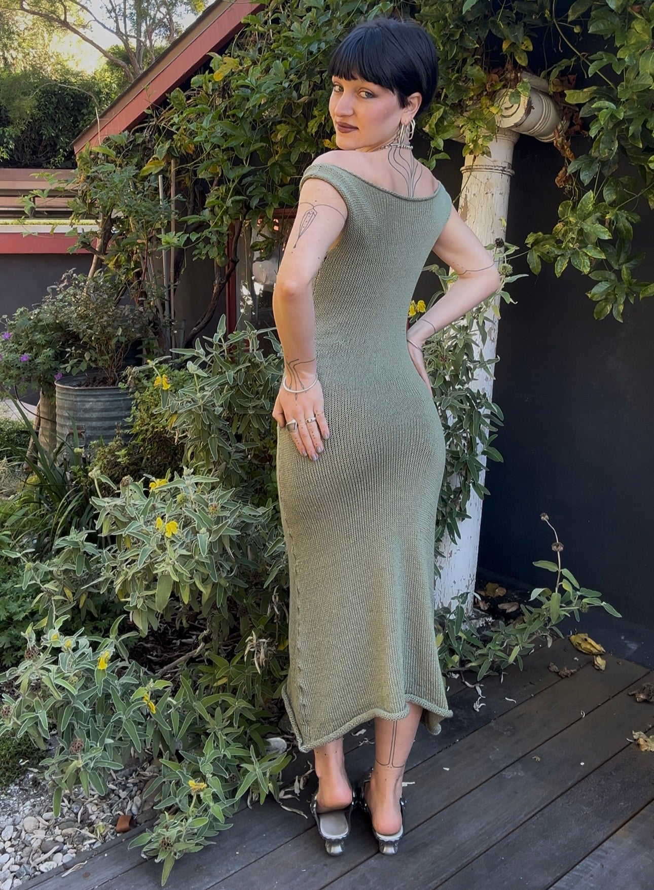 Masuria Knit Maxi Dress