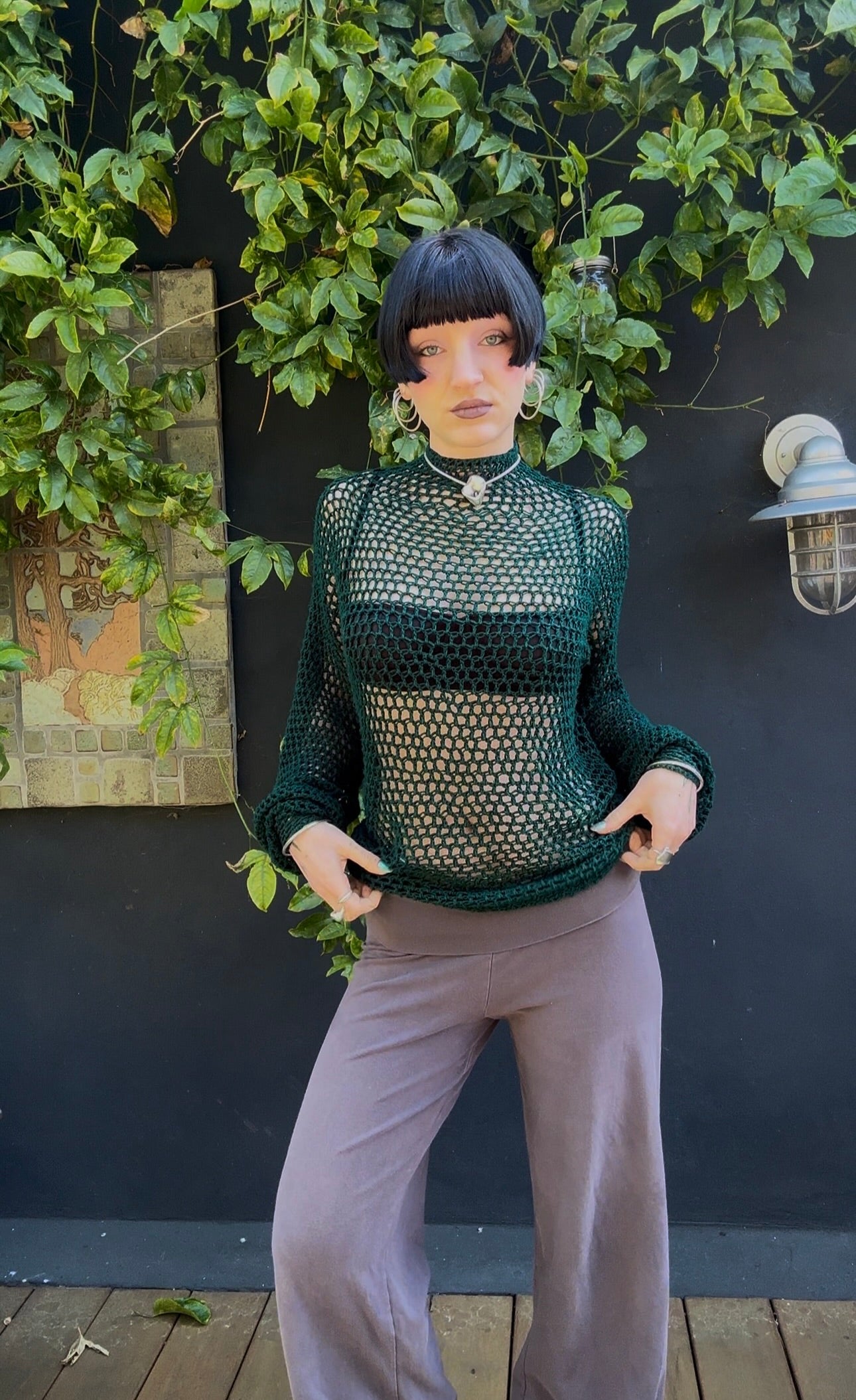 Katsura Mesh Long Sleeve Dress/Top