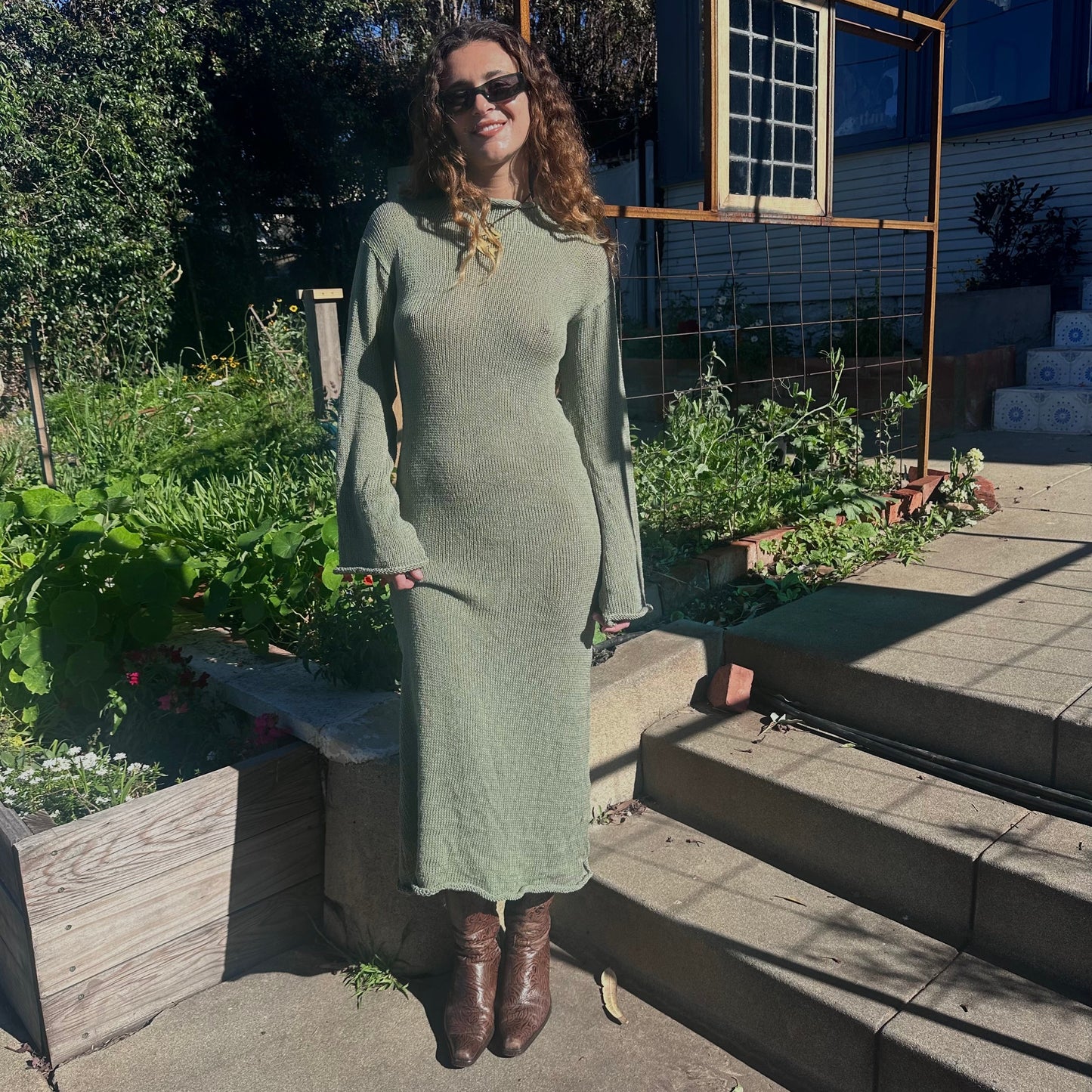 Sambia Knit Mockneck Maxi Dress *