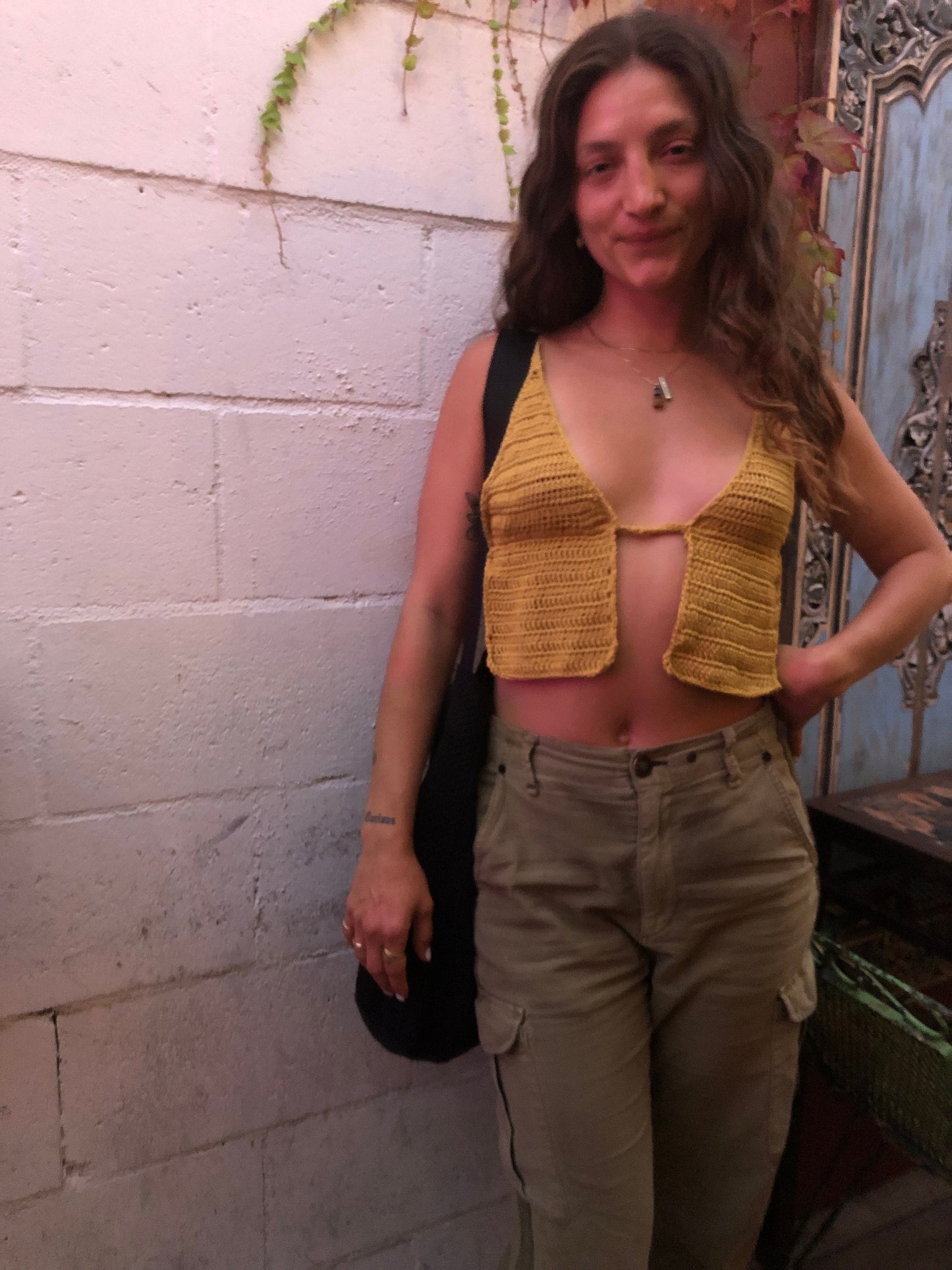 The Lola Crop Top Crochet Pattern