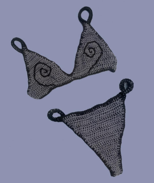 The Swirl Crochet Bikini Set