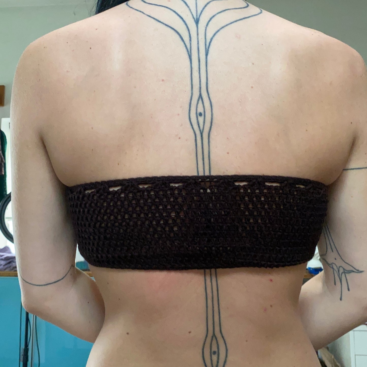 The Dianthus Lace Bandeau Bralette