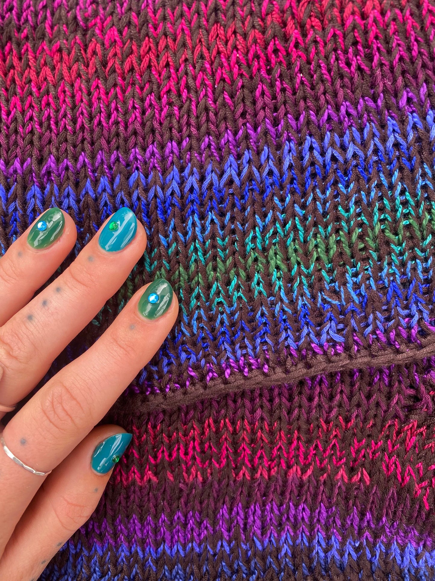 Labradorite Foldover Knit Mini Shorts Pattern