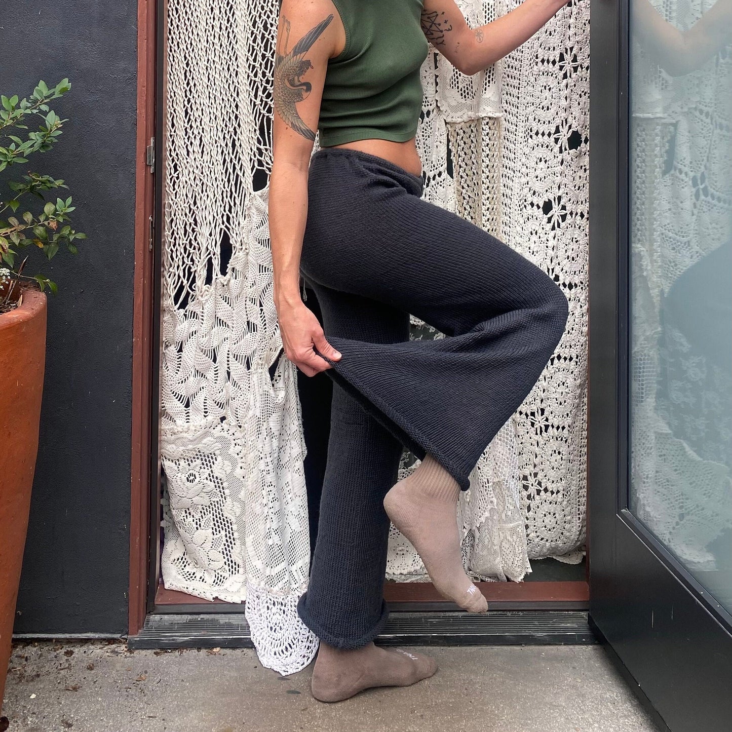 Smoky Quartz Knit Pants Pattern