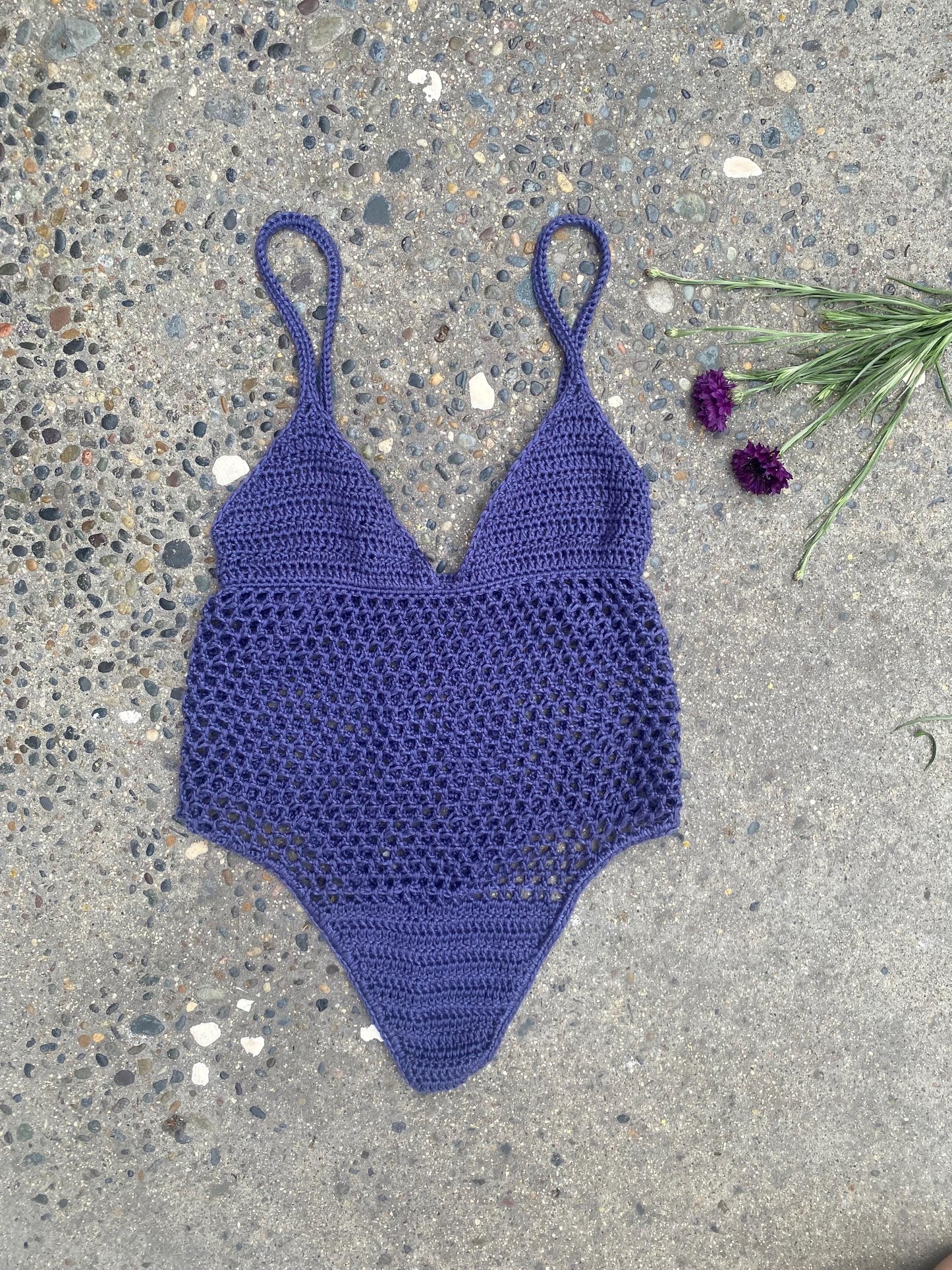 Starfish Mesh Crochet Bodysuit